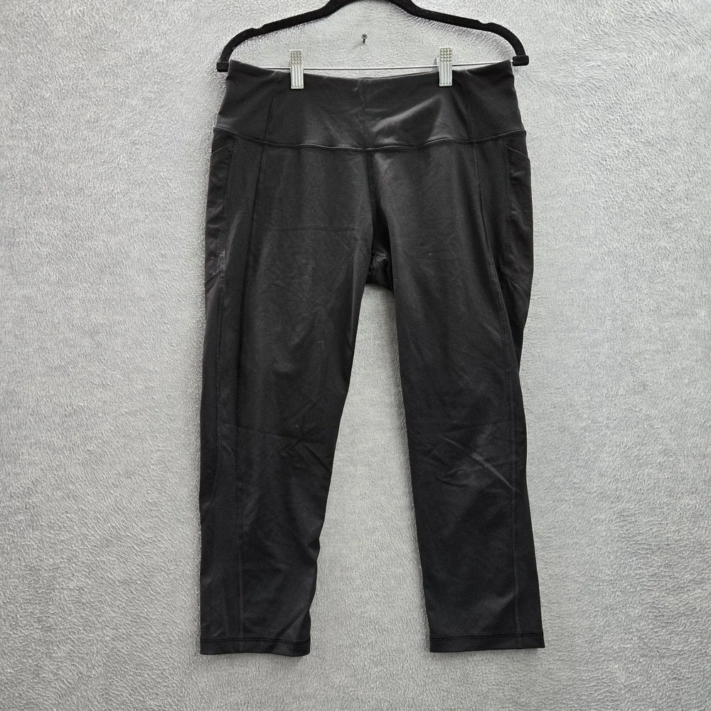 Victoria Sport Women Activewear‎ Pants L Black Yoga Legging 21